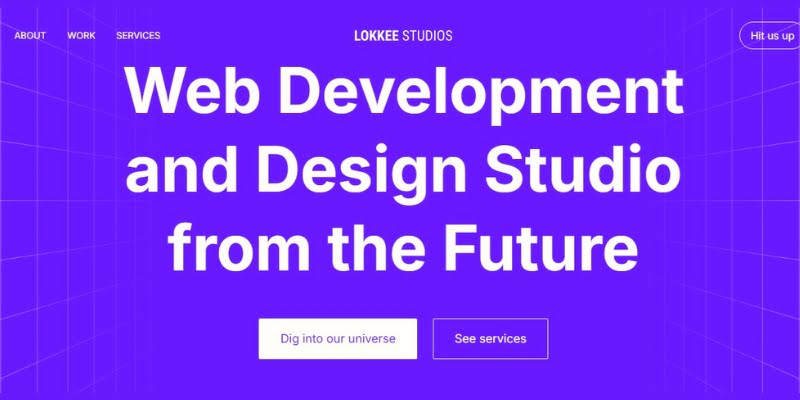 web developer portfolio: Lokkee Studios